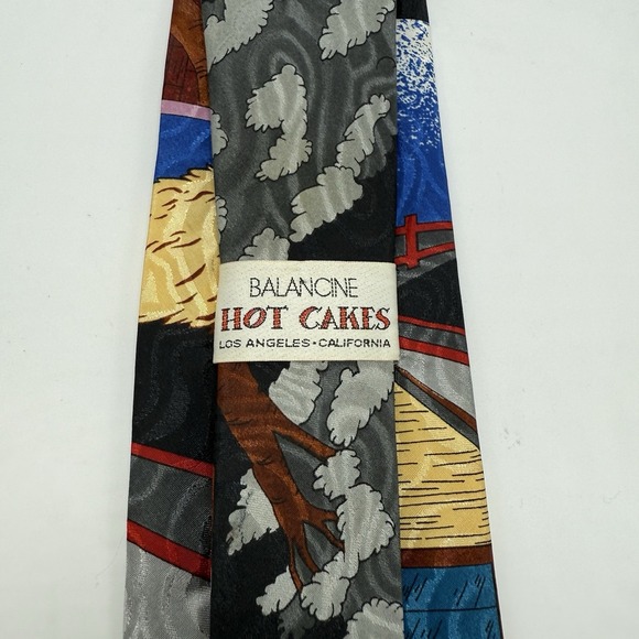 Disney Mickey Mouse Cowboy Unlimited by Balancine Inc The Tie Works Mens Necktie - Picture 4 of 6